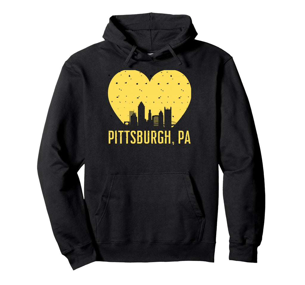 Pittsburgh Born Pa From Pgh Hoodie - Novelty Apparel Men Women - T-Shirt, Sweatshirt, Hoodie
