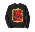 Fast Food Nostalgia Diner Fries Sweatshirt - Aesthetic Graphic for Adults - T-Shirt, Sweatshirt, Hoodie