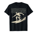 Surfing Wave Surfer Hawaii Beach Surfboard T-Shirt - Trendy Graphic Unisex - T-Shirt, Sweatshirt, Hoodie