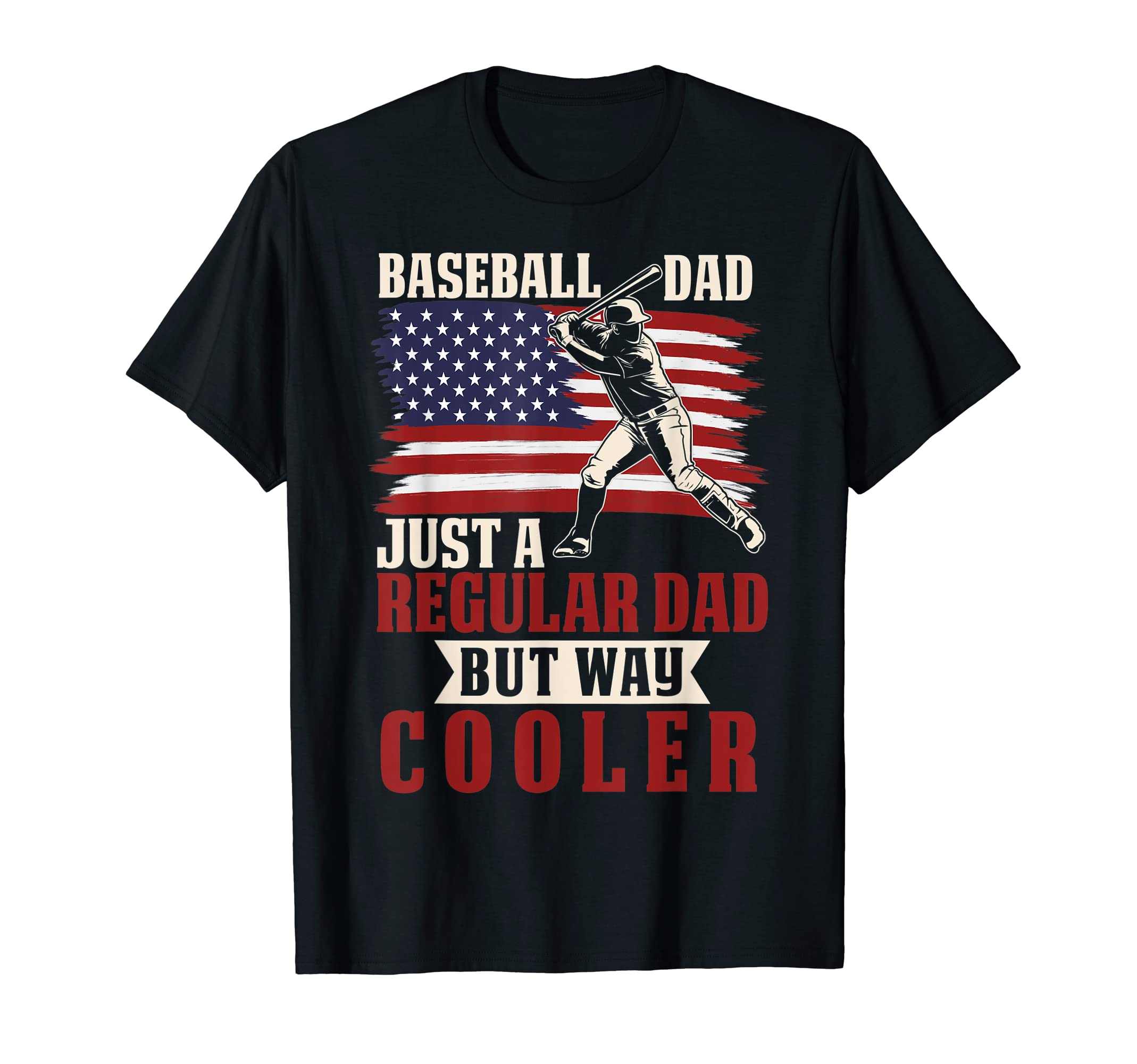 Baseball Dad Funny Baseball Father T-Shirt - Custom Art Print Men Women - T-Shirt, Sweatshirt, Hoodie