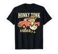 Honky Tonk Vibes Duck Cowboy Truck T-Shirt - Trendy Graphic Unisex - T-Shirt, Sweatshirt, Hoodie