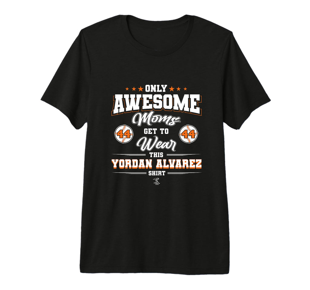 Yordan Alvarez Awesome Moms Tri Blend T-Shirt - Aesthetic Graphic Men Women - T-Shirt, Sweatshirt, Hoodie