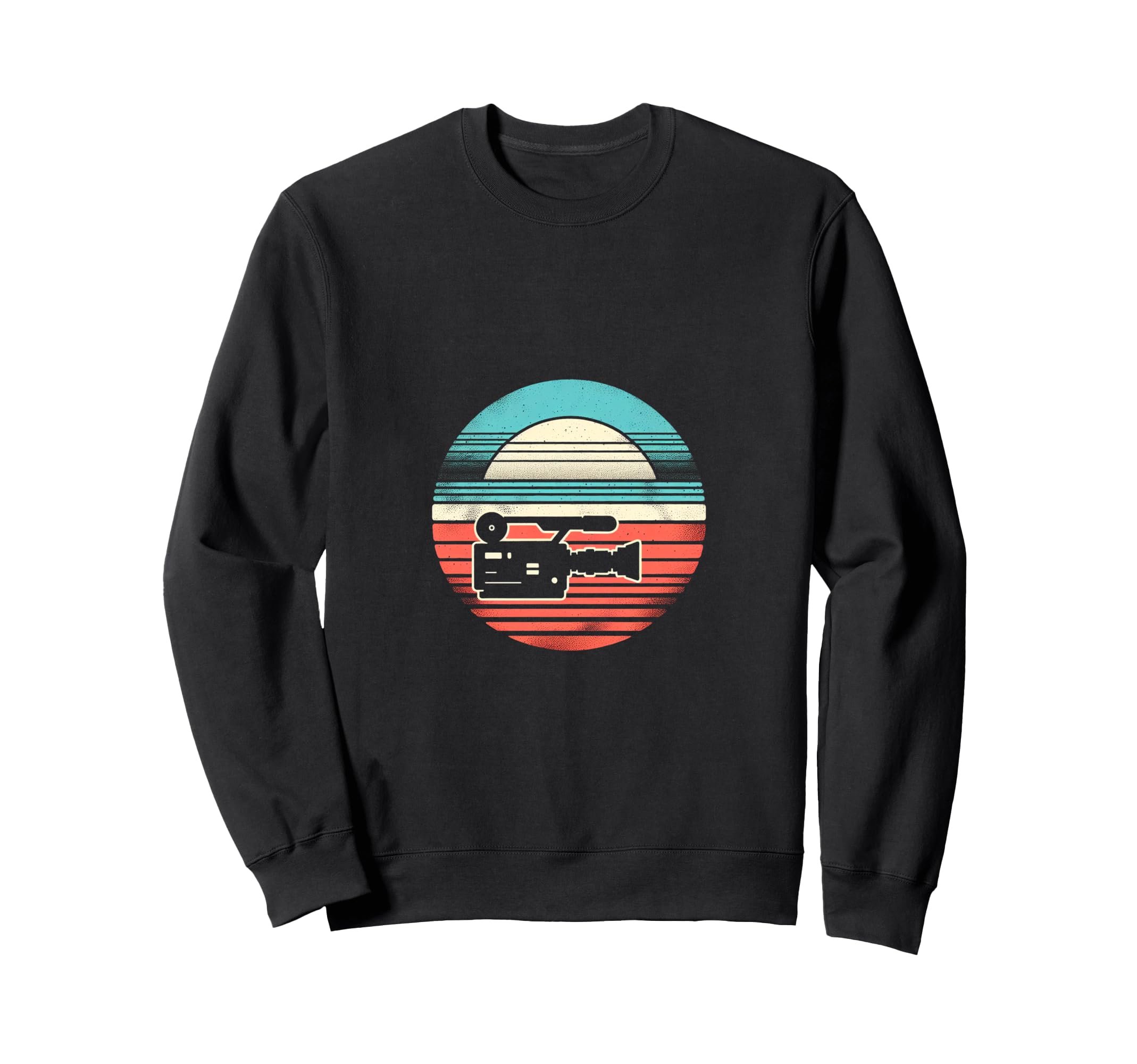 Camera Sunset Sweatshirt - Custom Art Print for Adults - T-Shirt, Sweatshirt, Hoodie