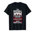Baseball Mom My Heart Is Full Mom T-Shirt - Aesthetic Graphic Men Women - T-Shirt, Sweatshirt, Hoodie