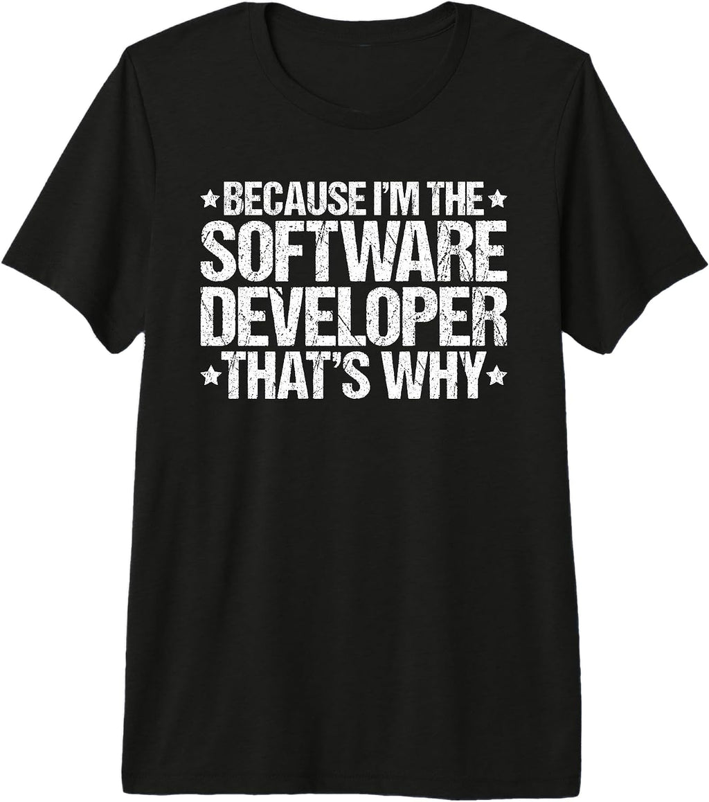 Software Developer Designs - Adult & Kids T-Shirts, Sweatshirts & Hoodies apparel design preview 1