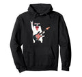 Cat Rock Music Funny Cartoon Playful Hoodie - Trendy Graphic for Adults - T-Shirt, Sweatshirt, Hoodie