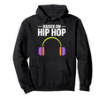 Raised Hip Hop Old School Hoodie - Custom Art Print for Adults - T-Shirt, Sweatshirt, Hoodie