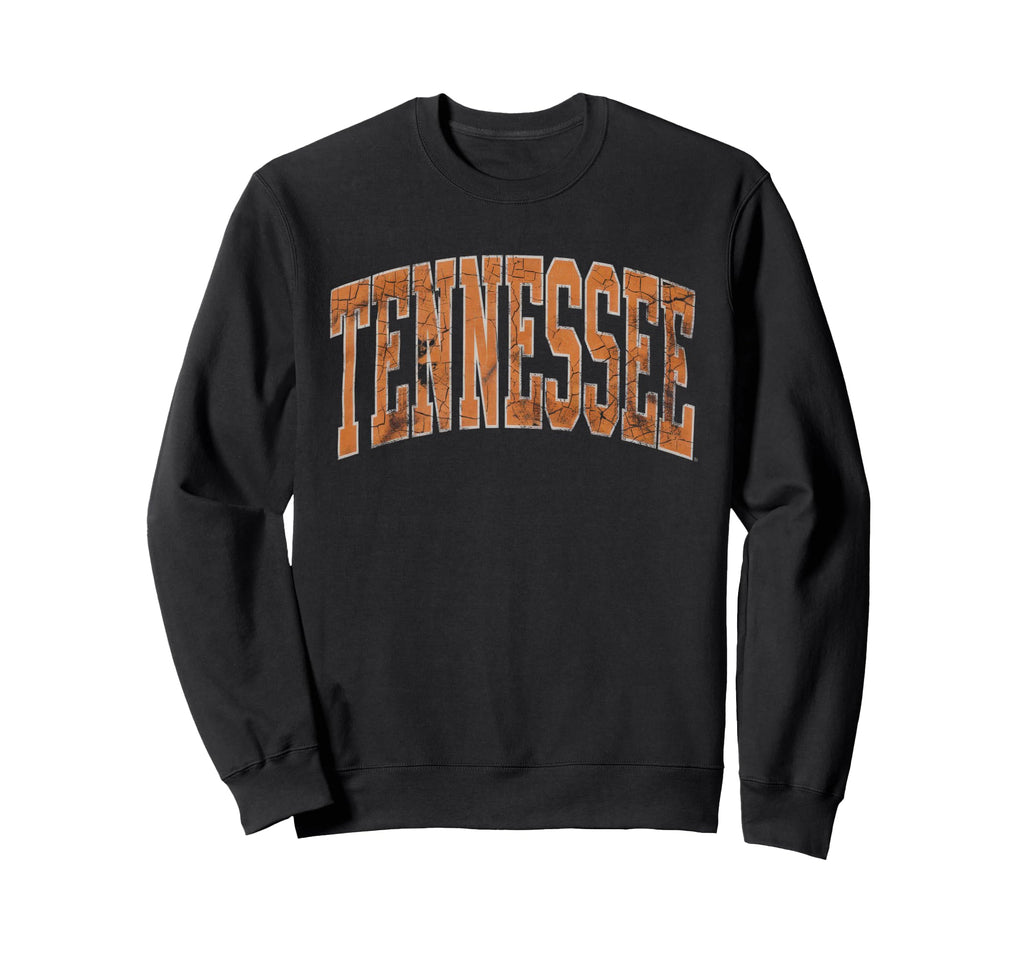 Tennessee Tn Orange Varsity Sweatshirt - Graphic Print Unisex - T-Shirt, Sweatshirt, Hoodie