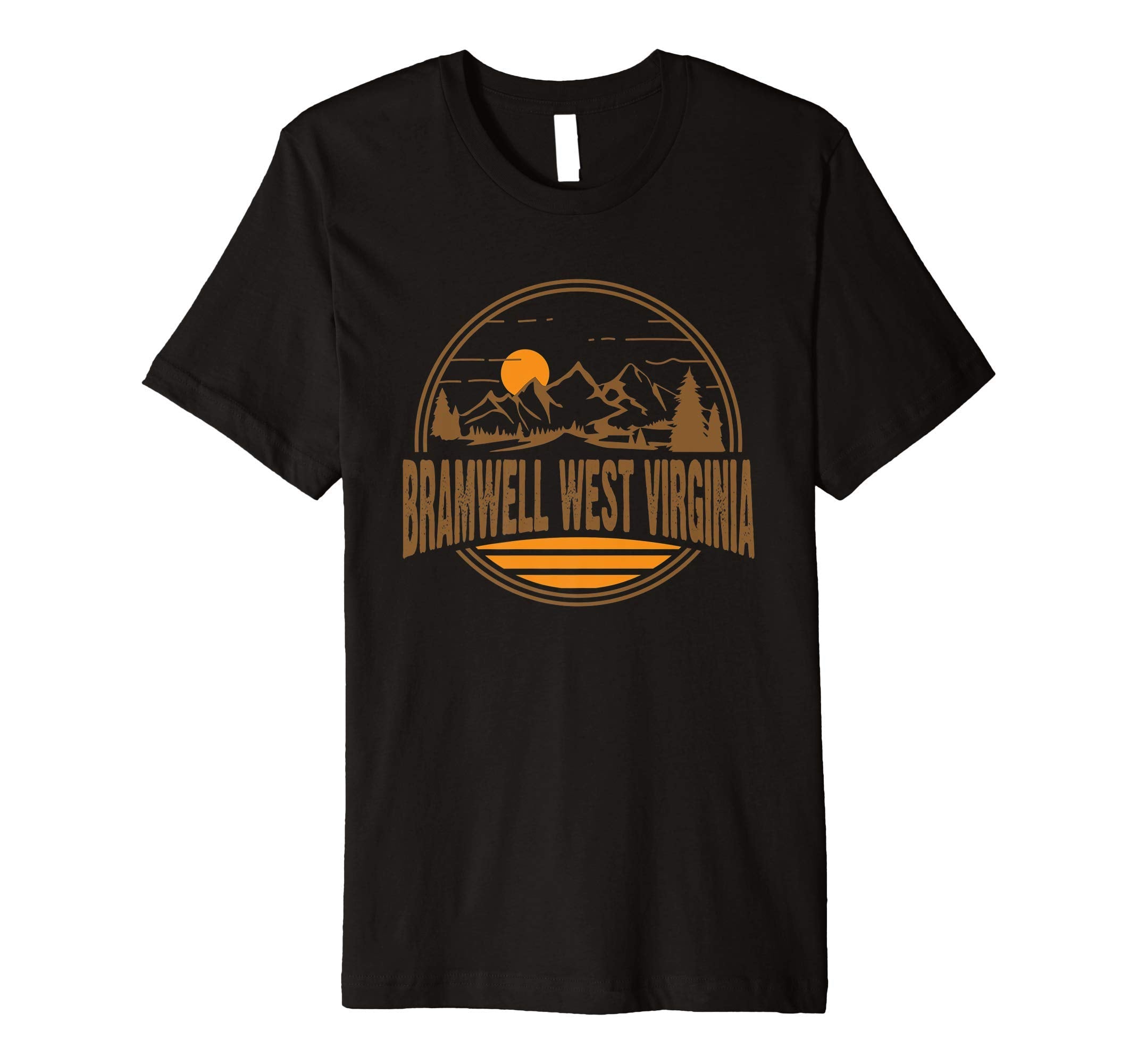 Bramwell West Virginia Mountain T-Shirt - Casual Everyday Wear Men Women - T-Shirt, Sweatshirt, Hoodie