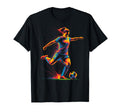 Colorful Funny Soccer Fan Dad Mom Game Day T-Shirt - Trendy Graphic Unisex - T-Shirt, Sweatshirt, Hoodie