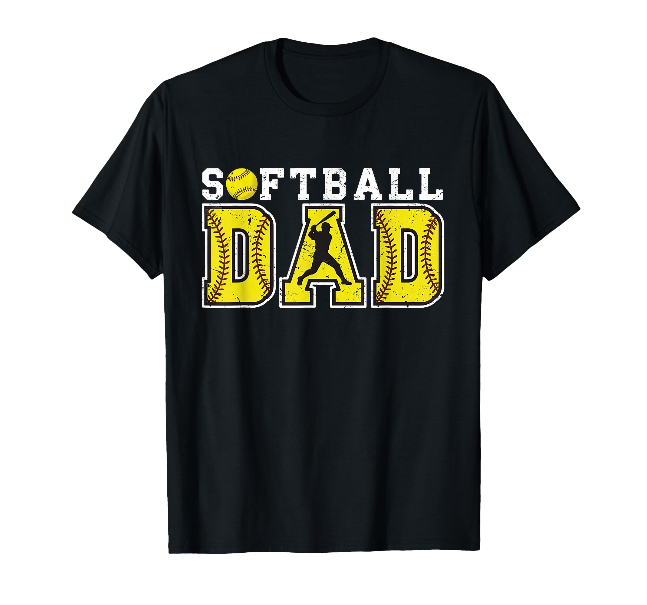 Proud Softball Dad Game Day Sports T-Shirt - Casual Everyday Wear Unisex - T-Shirt, Sweatshirt, Hoodie
