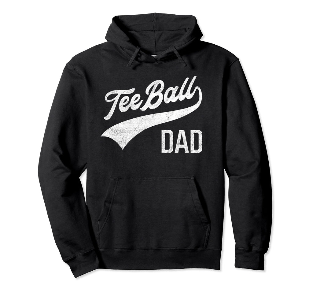 Ball Dad Proud Baseball Daddy T Ball Dad Hoodie - Custom Art Print Unisex - T-Shirt, Sweatshirt, Hoodie