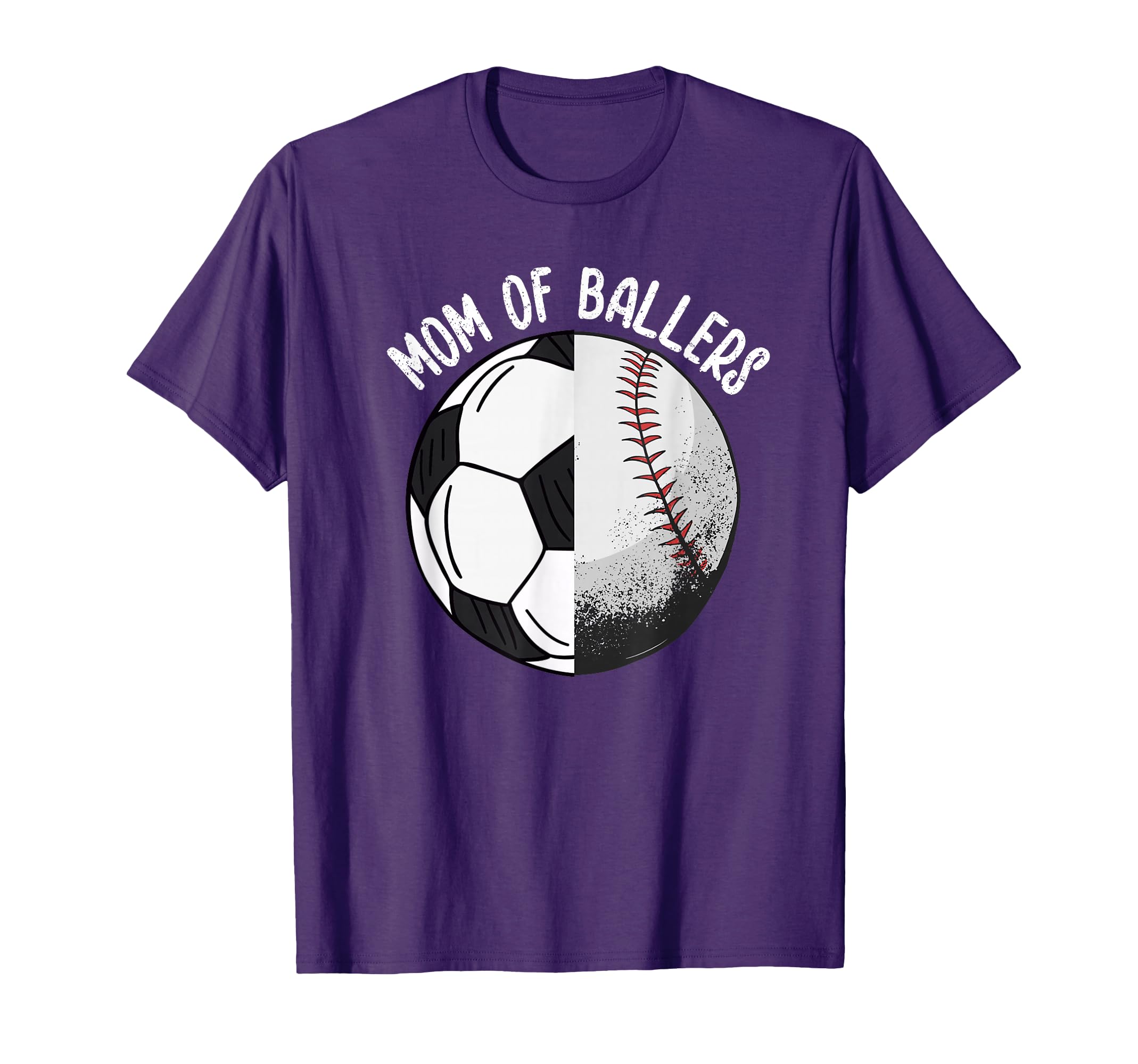 Mom Ballers Soccer Baseball Mama T-Shirt - Streetwear Style for Adults - T-Shirt, Sweatshirt, Hoodie