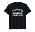 Monterey California Distressed Est 1770 T-Shirt - Unique Graphic Unisex - T-Shirt, Sweatshirt, Hoodie