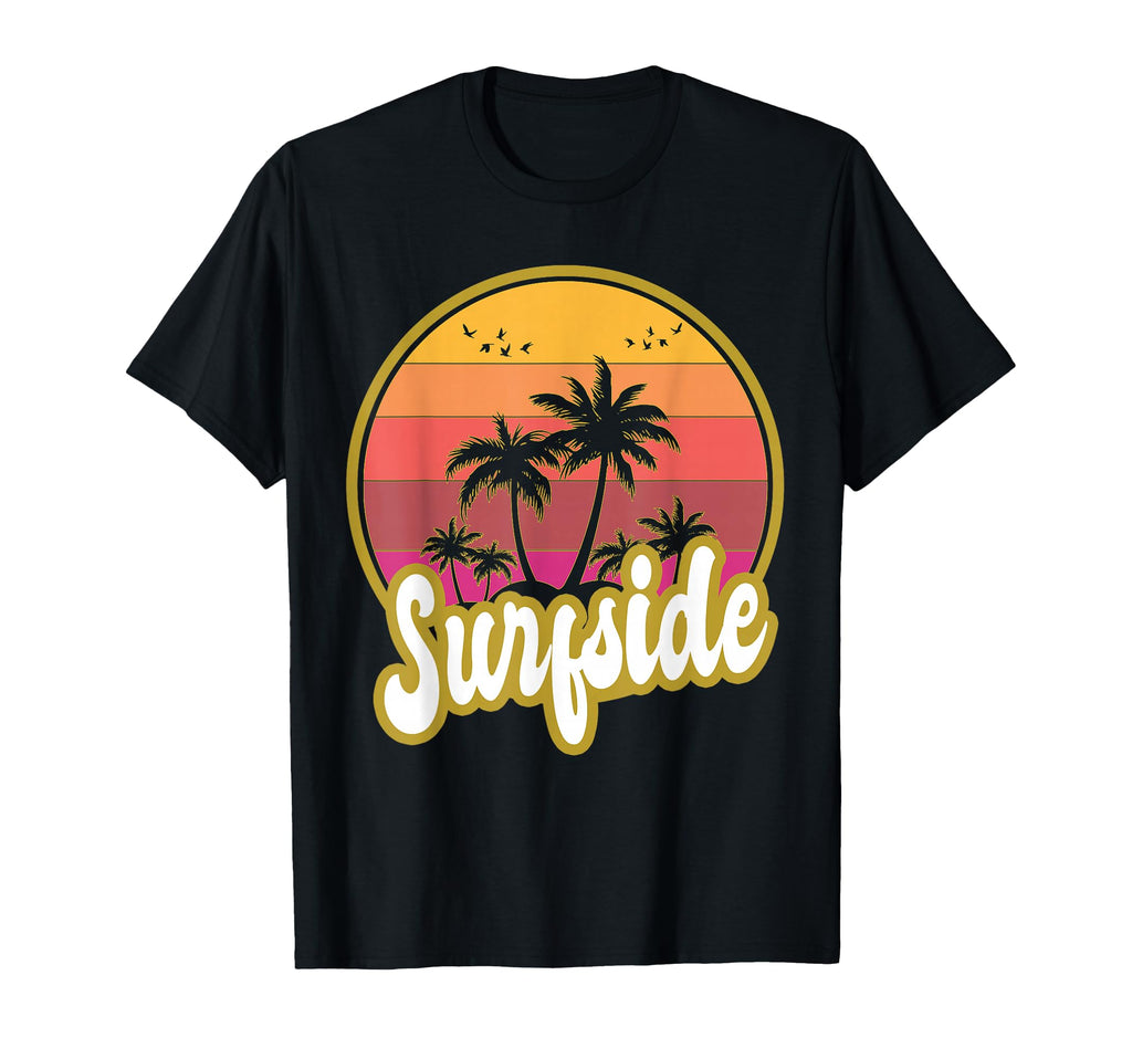 Surfside Florida Beach Sunset T-Shirt - Trendy Graphic for Adults - T-Shirt, Sweatshirt, Hoodie