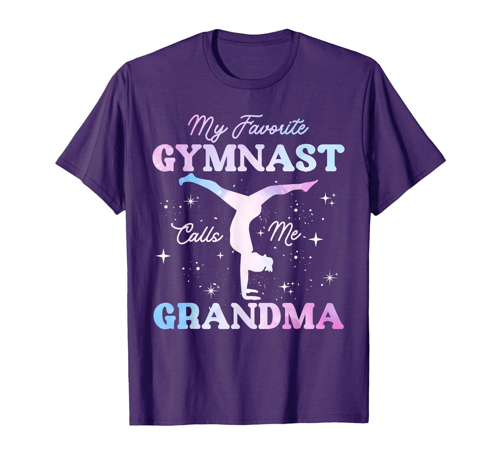 My Favorite Gymnast Calls Me Grandma T-Shirt - Aesthetic Graphic Men Women - T-Shirt, Sweatshirt, Hoodie