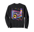 Rollerskates Funny 80S Roller Skating Sweatshirt - Graphic Print Men Women - T-Shirt, Sweatshirt, Hoodie