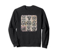Boho Cow Farm Highland Cow Sweatshirt - Fun Novelty Design Men Women - T-Shirt, Sweatshirt, Hoodie