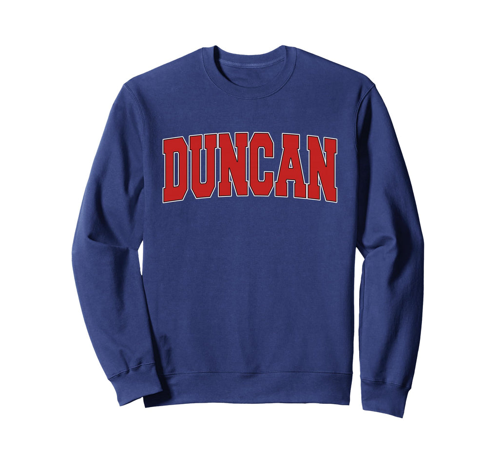Duncan Ok Oklahoma Varsity Usa Sweatshirt - Unique Graphic for Adults - T-Shirt, Sweatshirt, Hoodie