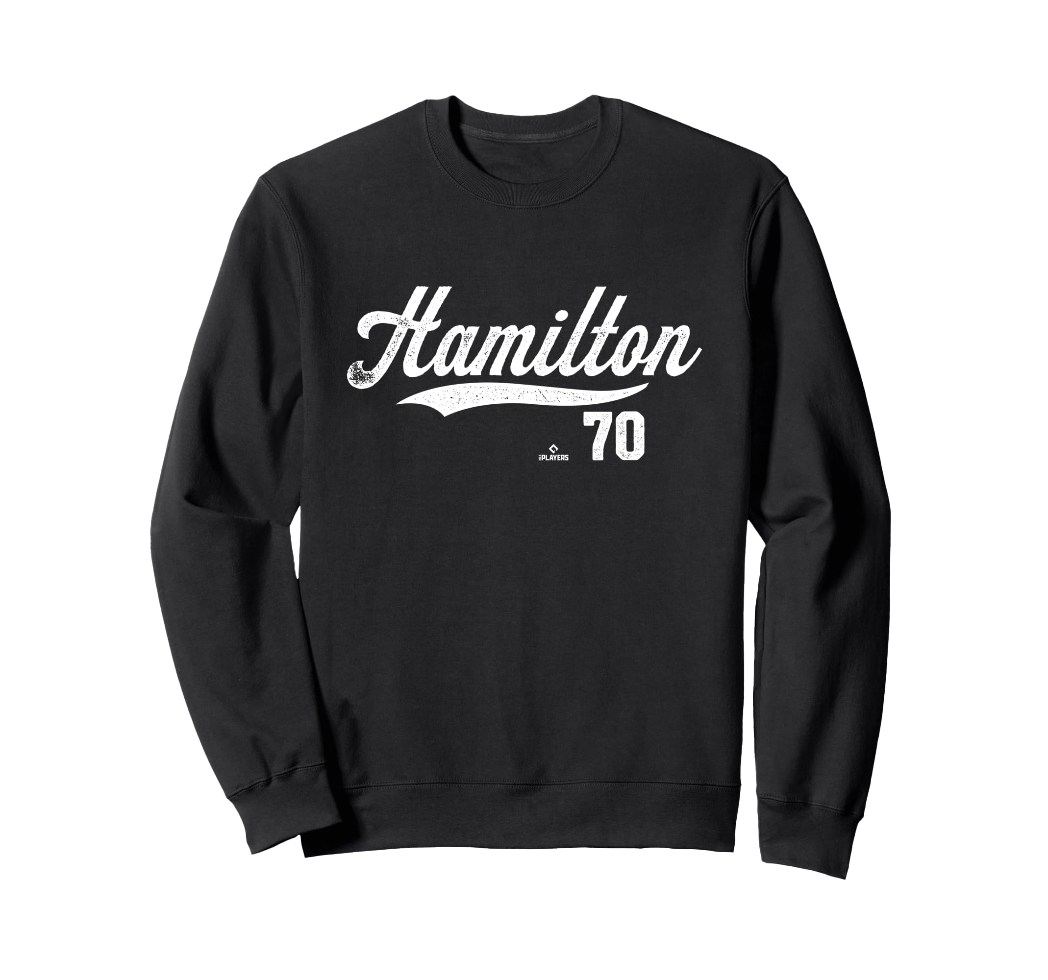 Distressed Swoosh David Hamilton Sweatshirt - Novelty Apparel Men Women - T-Shirt, Sweatshirt, Hoodie