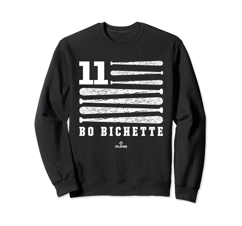 Bo Bichette Flag Toronto Patriotic Sweatshirt - Unique Graphic Unisex - T-Shirt, Sweatshirt, Hoodie