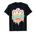 Baseball Drip Mama Ice Cream Drip T-Shirt - Aesthetic Graphic Men Women - T-Shirt, Sweatshirt, Hoodie