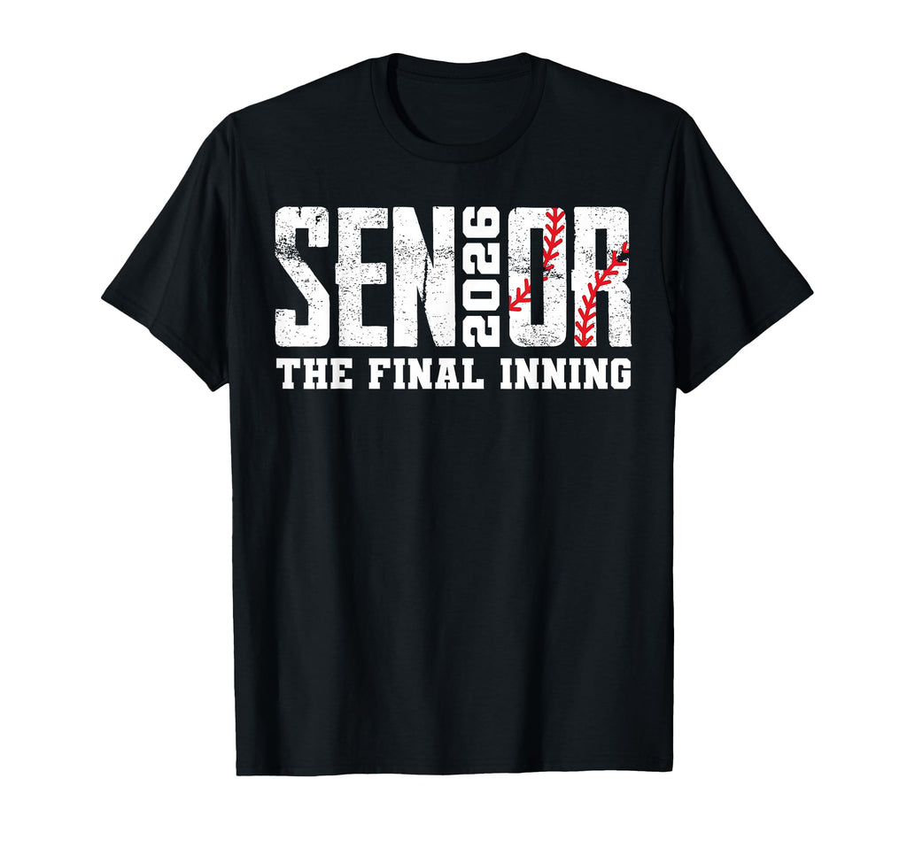 Senior Baseball Final Inning Class T-Shirt - Novelty Apparel Men Women - T-Shirt, Sweatshirt, Hoodie