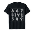 867Five309 8675309 T-Shirt - Custom Art Print Men Women - T-Shirt, Sweatshirt, Hoodie