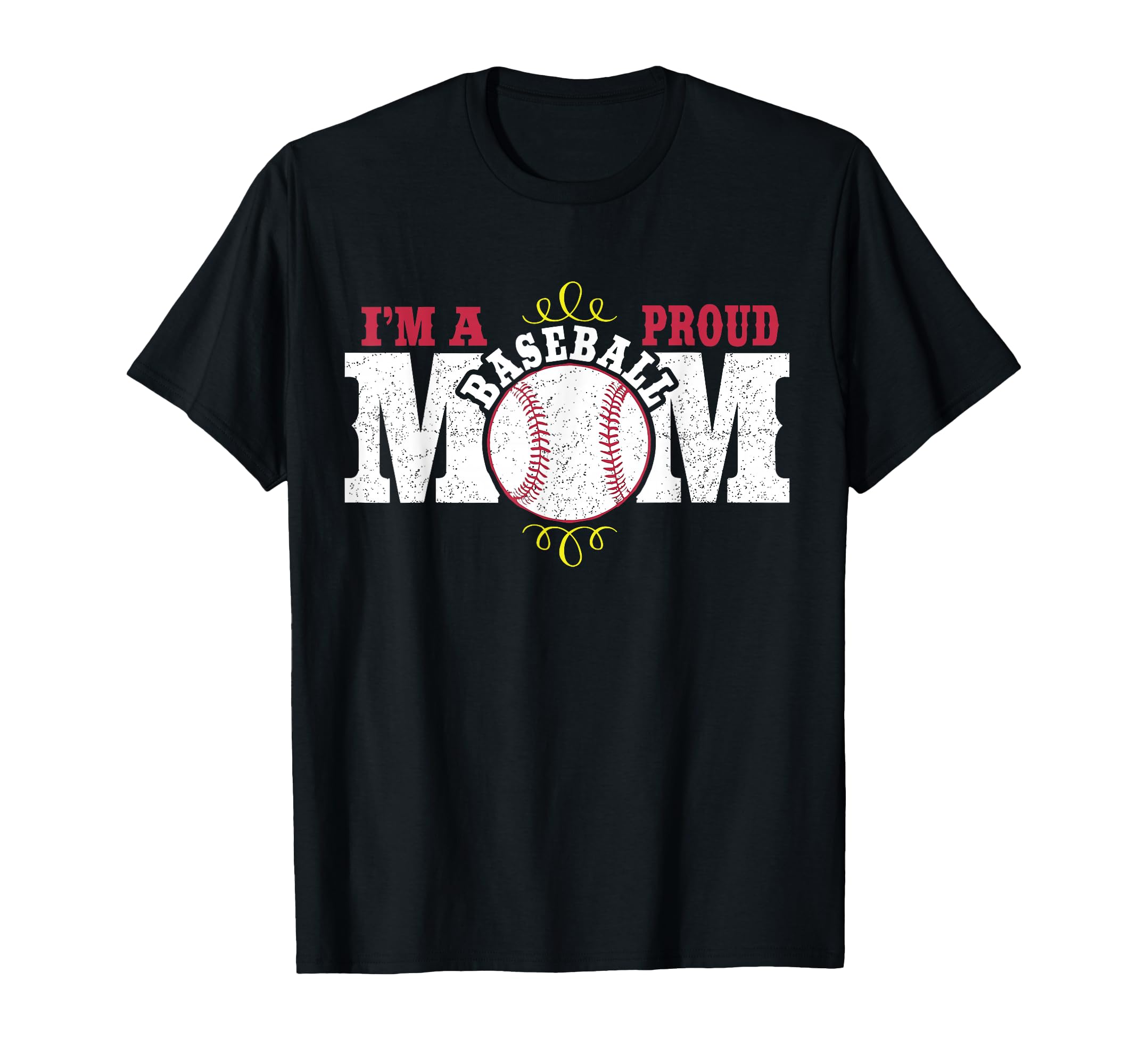 Im Proud Baseball Mom T-Shirt - Streetwear Style Men Women - T-Shirt, Sweatshirt, Hoodie