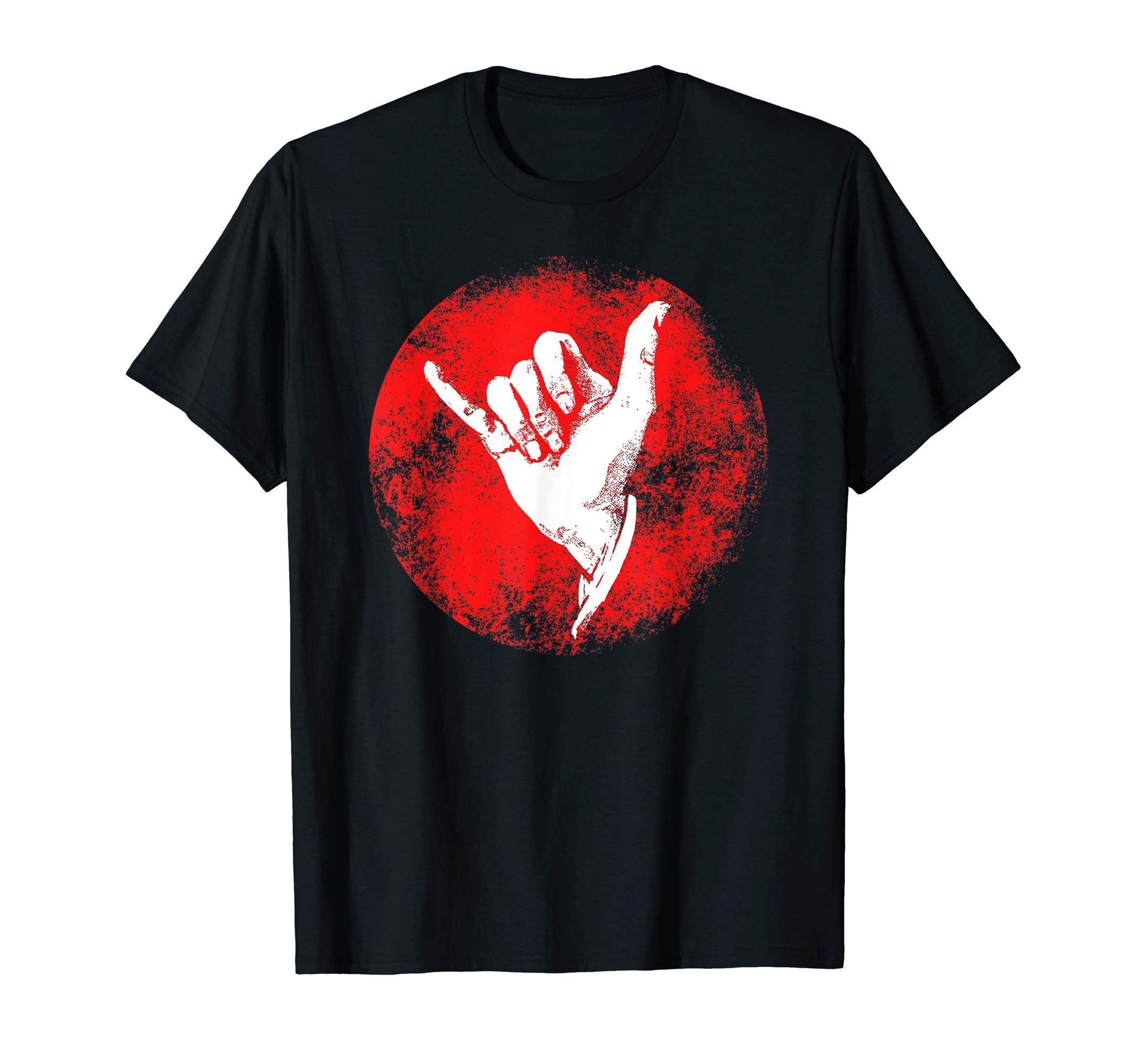 Distressed Shaka Hawaii California T-Shirt - Streetwear Style for Adults - T-Shirt, Sweatshirt, Hoodie