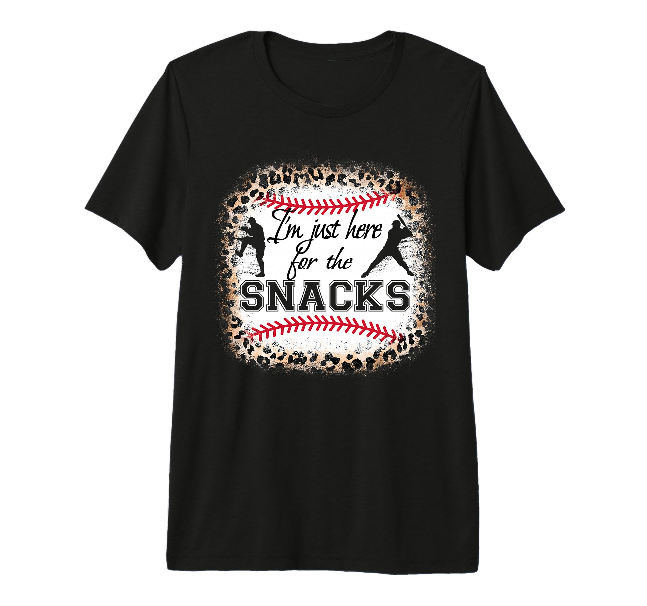 Baseball Funny Just Here Snacks Sister T-Shirt - Graphic Print for Adults - T-Shirt, Sweatshirt, Hoodie