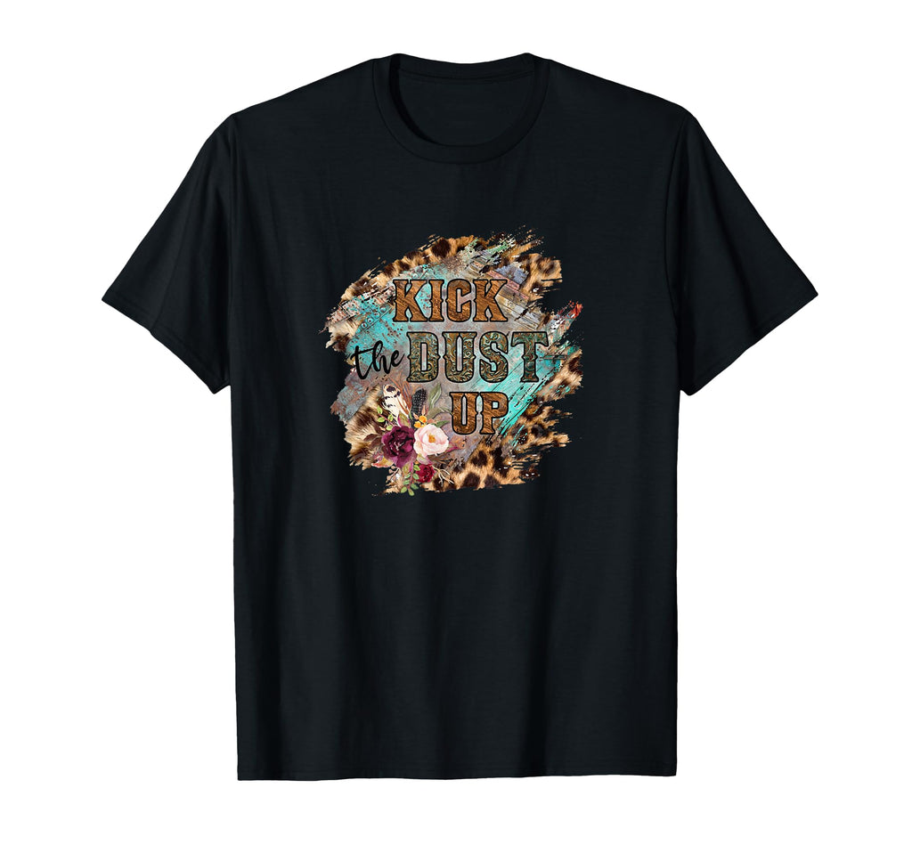 Kick Dust Up Country Dancers T-Shirt - Minimalist Print for Adults - T-Shirt, Sweatshirt, Hoodie