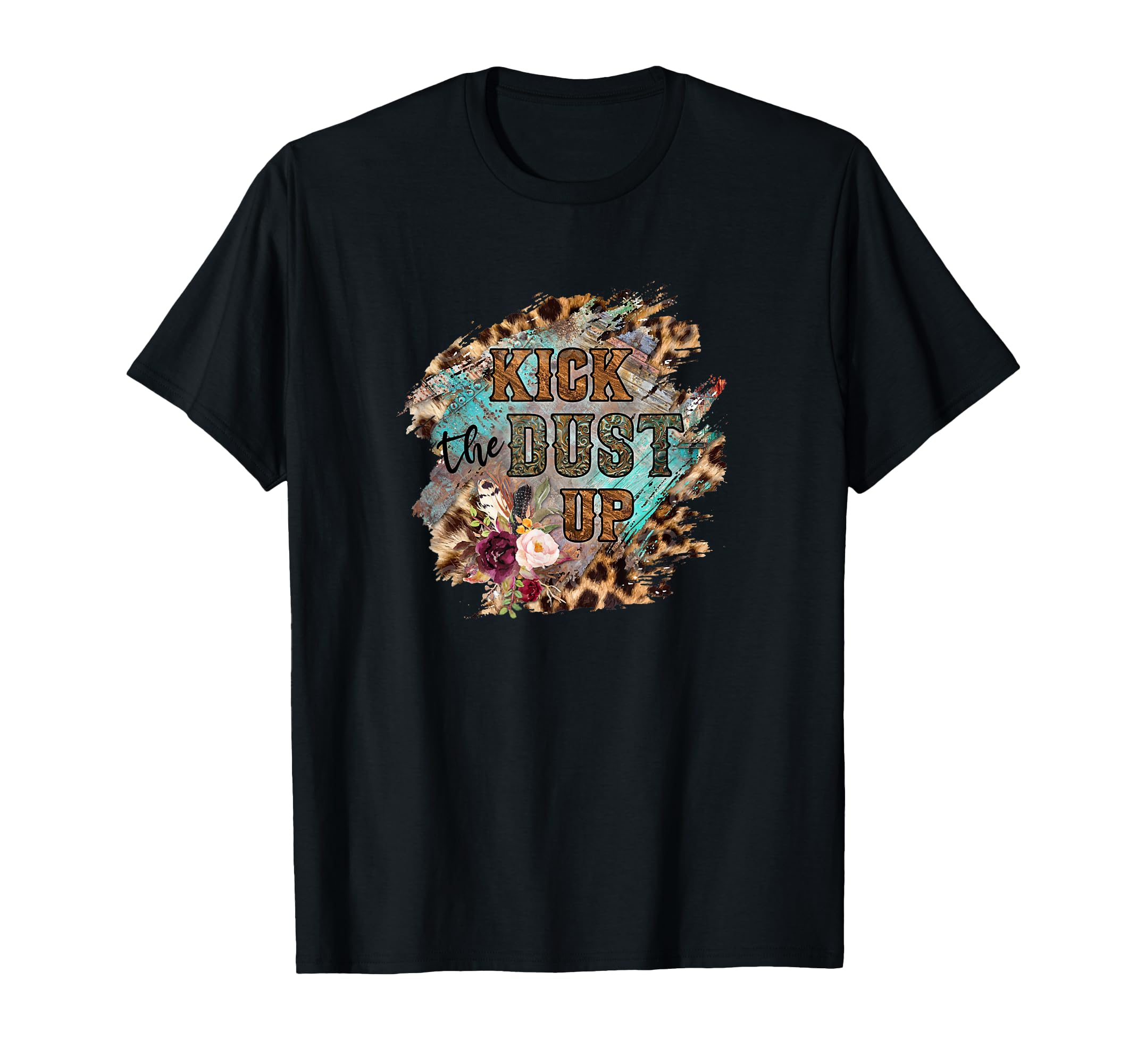Kick Dust Up Country Dancers T-Shirt - Minimalist Print for Adults - T-Shirt, Sweatshirt, Hoodie