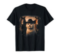 Funny Cowboy Cat Western Outlaw Animal T-Shirt - Trendy Graphic Men Women - T-Shirt, Sweatshirt, Hoodie