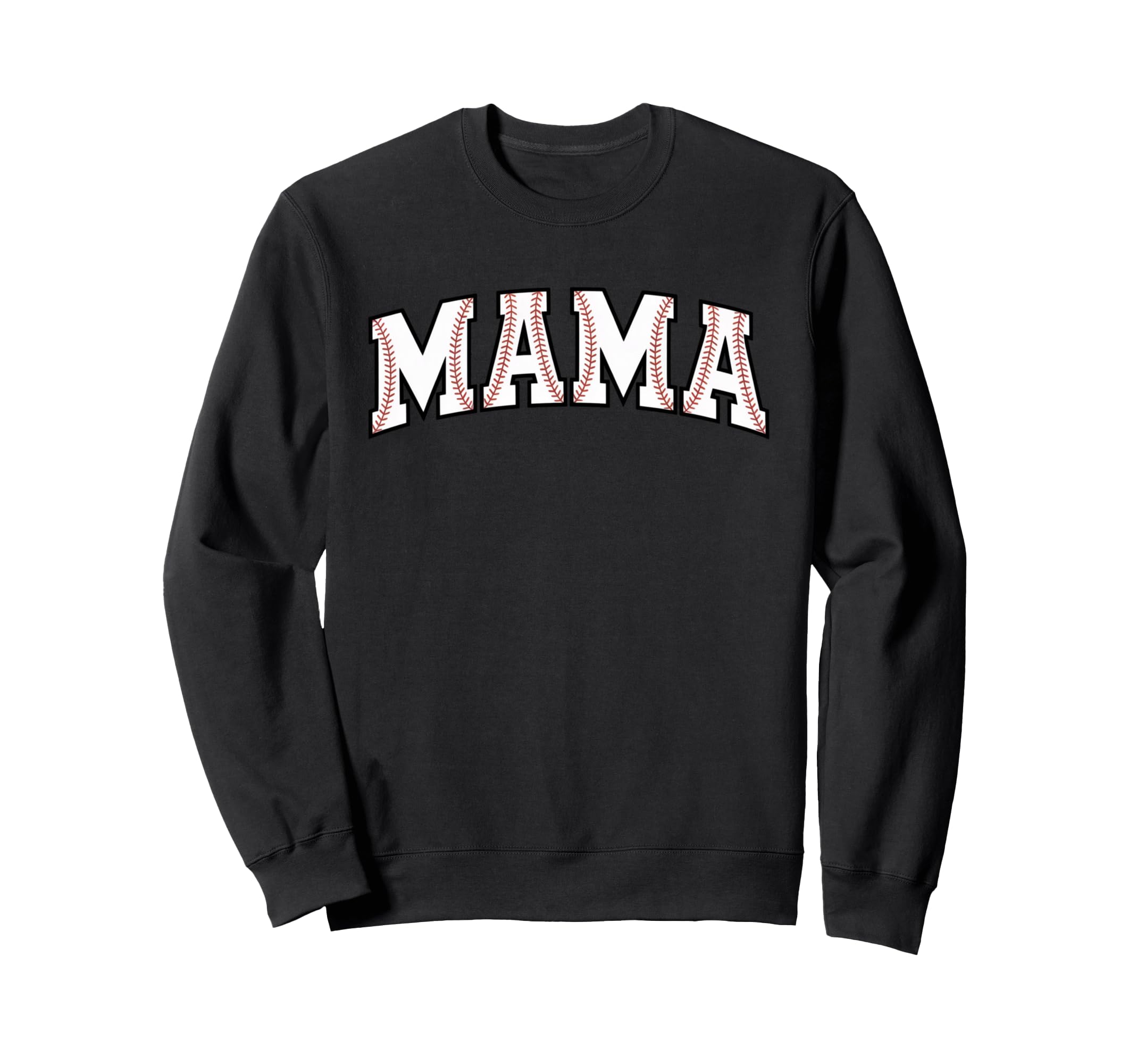 Baseball Mama Sweatshirt - Trendy Graphic for Adults - T-Shirt, Sweatshirt, Hoodie