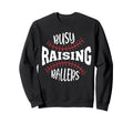Funny Baseball Busy Raising Sweatshirt - Streetwear Style for Adults - T-Shirt, Sweatshirt, Hoodie