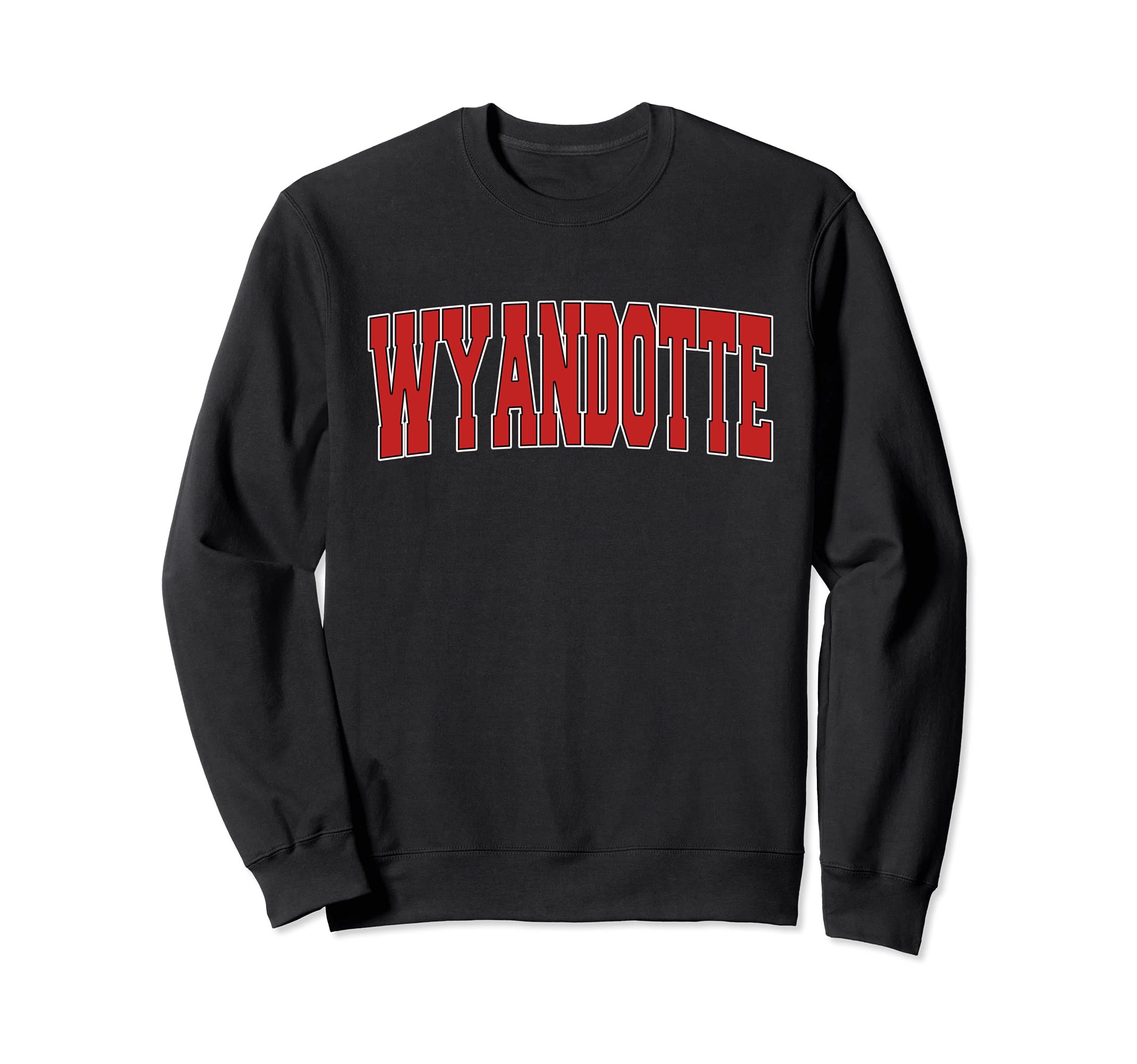 Wyandotte Mi Michigan Varsity Usa Sweatshirt - Aesthetic Graphic Men Women - T-Shirt, Sweatshirt, Hoodie