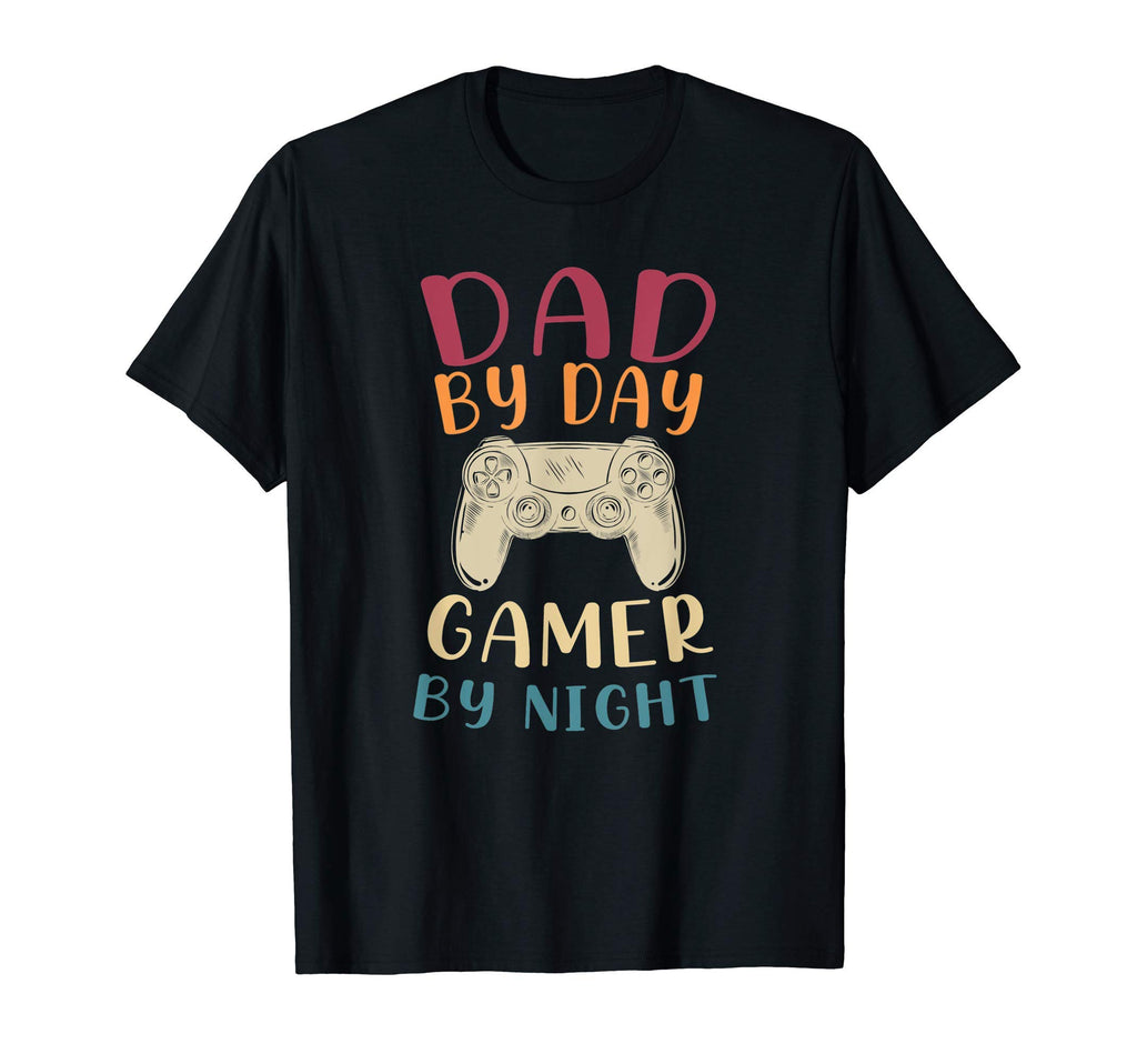 Mens Dad Day Gamer Night Dad Gaming T-Shirt - Minimalist Print Men Women - T-Shirt, Sweatshirt, Hoodie