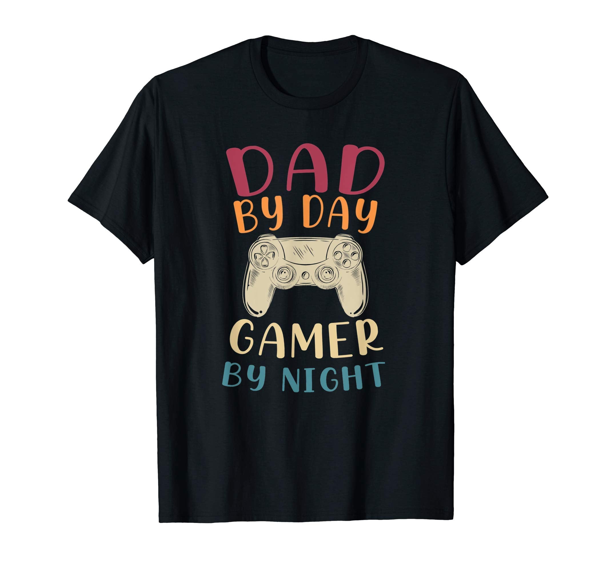 Mens Dad Day Gamer Night Dad Gaming T-Shirt - Minimalist Print Men Women - T-Shirt, Sweatshirt, Hoodie