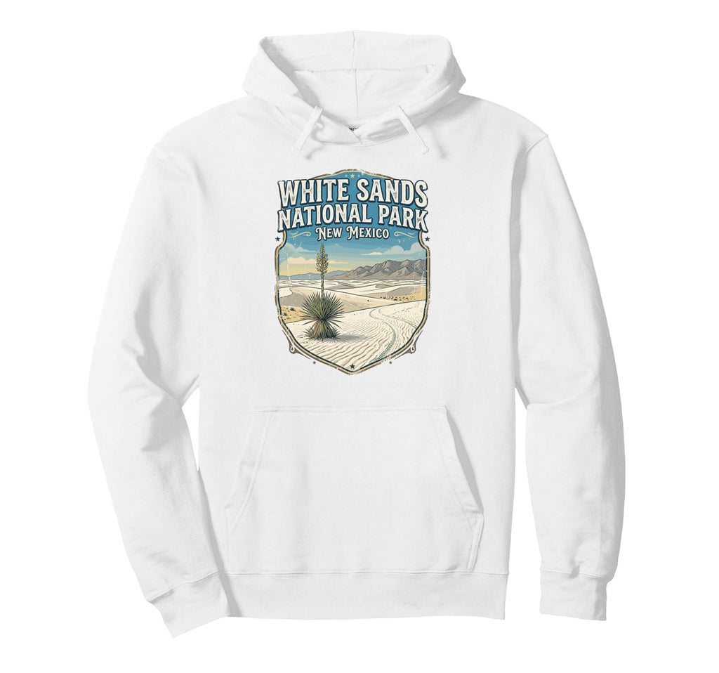 White Sands National Park New Mexico Hoodie - Novelty Apparel Men Women - T-Shirt, Sweatshirt, Hoodie