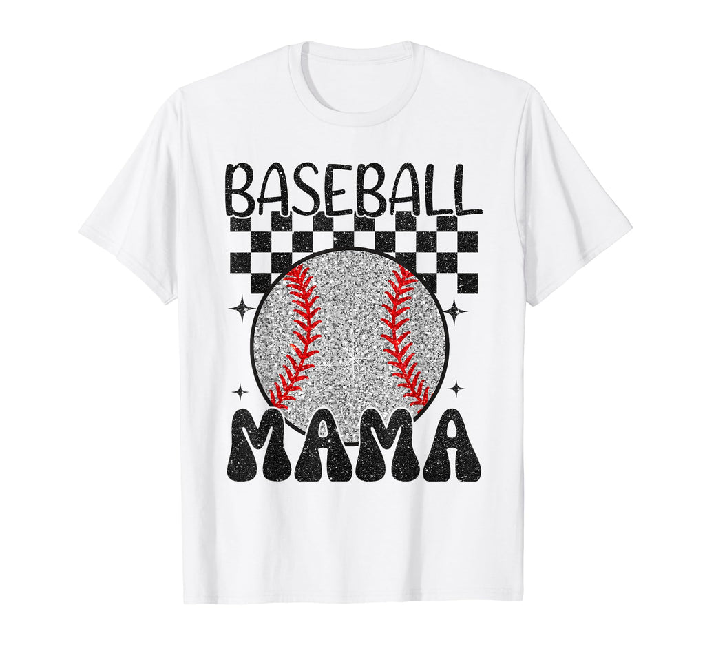 Baseball Mama Mothers Day Baseball T-Shirt - Aesthetic Graphic Men Women - T-Shirt, Sweatshirt, Hoodie