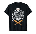 Crazy Proud Always Loud Baseball T-Shirt - Streetwear Style Men Women - T-Shirt, Sweatshirt, Hoodie