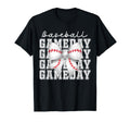 Baseball Game Day Mom Coquette Bow Cheer T-Shirt - Streetwear Style Unisex - T-Shirt, Sweatshirt, Hoodie