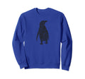 Penguin Distressed Penguin Sweatshirt - Fun Novelty Design Men Women - T-Shirt, Sweatshirt, Hoodie