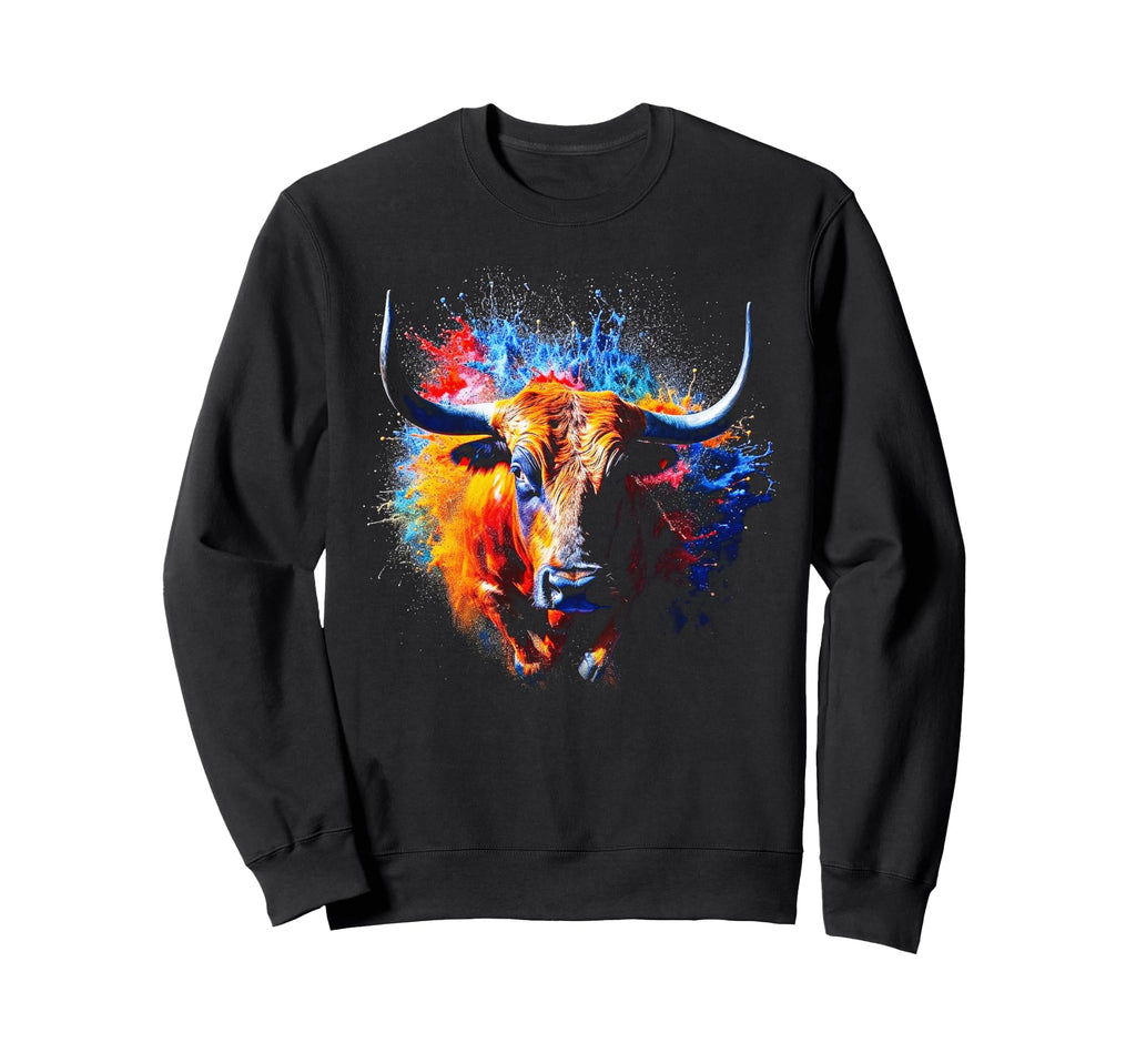 Cowboy Rodeo Horse Riding Usa Cowboy Sweatshirt - Unique Graphic Unisex - T-Shirt, Sweatshirt, Hoodie