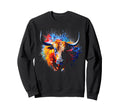 Cowboy Rodeo Horse Riding Usa Cowboy Sweatshirt - Unique Graphic Unisex - T-Shirt, Sweatshirt, Hoodie