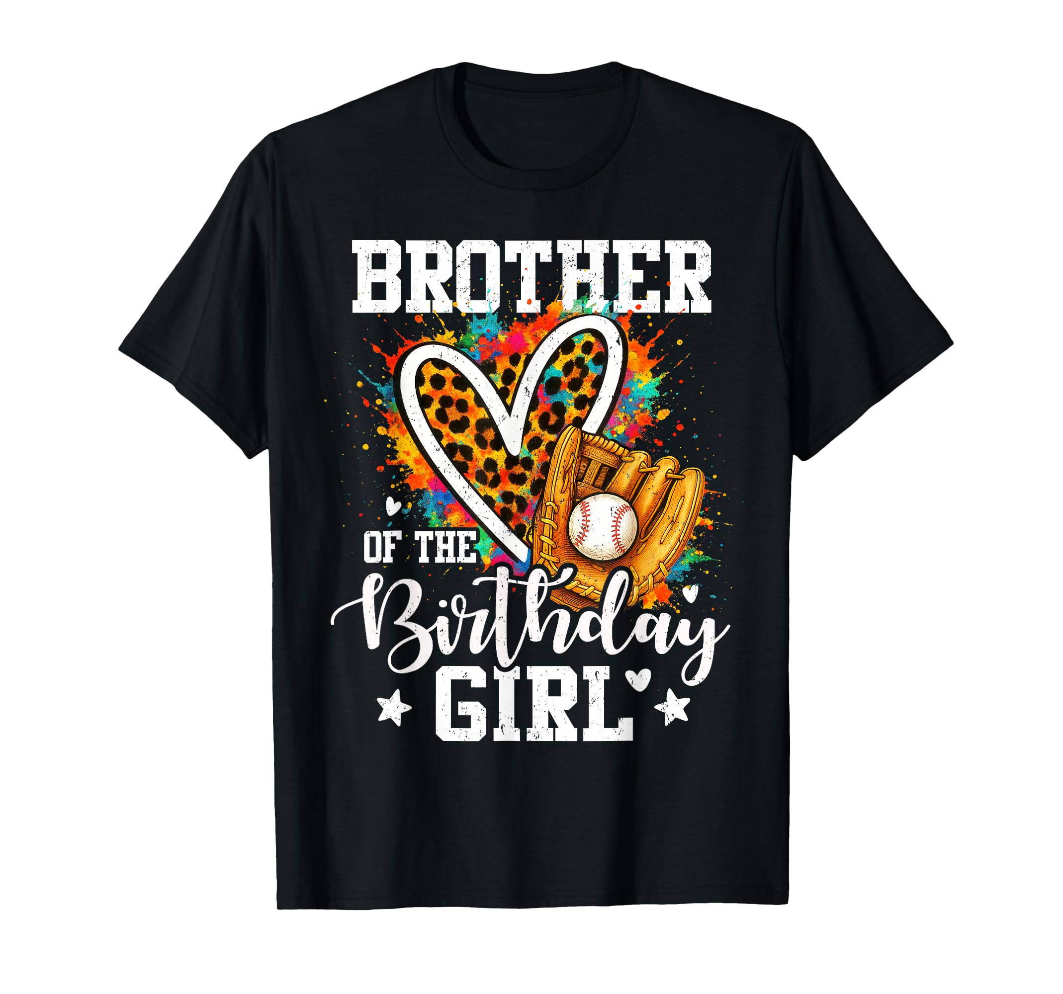 Brother Birthday Baseball Player T-Shirt - Custom Art Print for Adults - T-Shirt, Sweatshirt, Hoodie