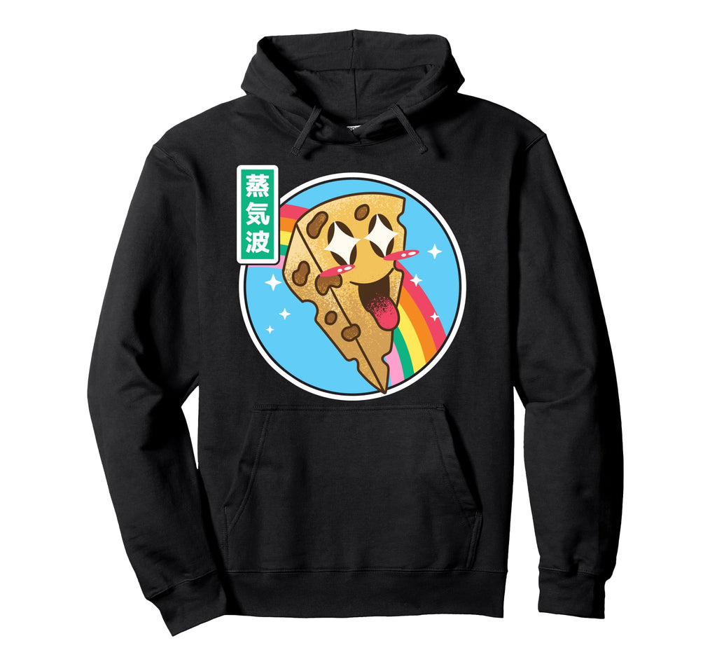 Happy Cheese Rainbow Japan Otaku 80S Hoodie - Aesthetic Graphic Unisex - T-Shirt, Sweatshirt, Hoodie