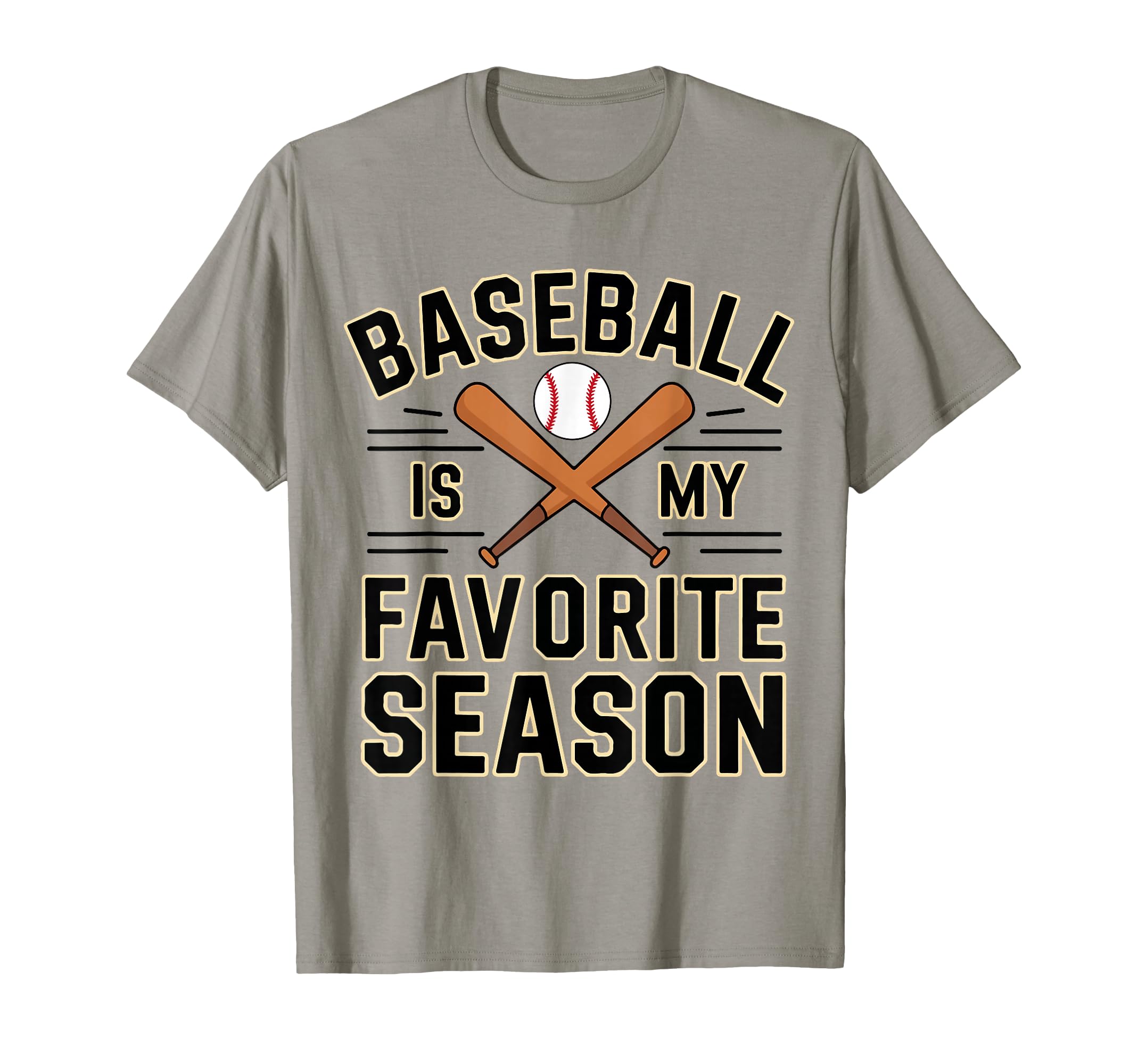 Baseball Is My Favorite Season T-Shirt - Custom Art Print Unisex - T-Shirt, Sweatshirt, Hoodie