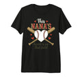 Nana Baseball Heart Leopard Field T-Shirt - Novelty Apparel Men Women - T-Shirt, Sweatshirt, Hoodie